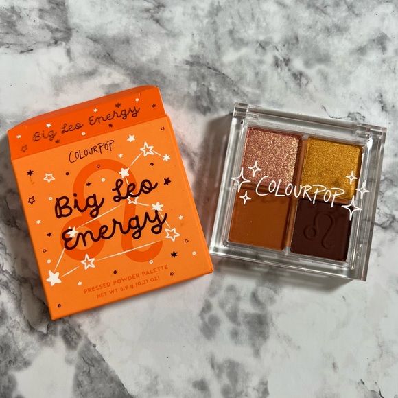โ ColourPop Big Leo Energy Eyeshadow Quad - Picture 3 of 5